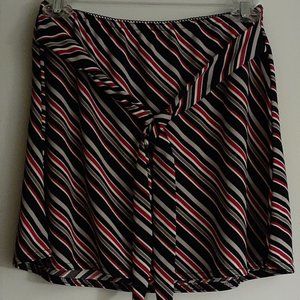 35th and 10th Mini Skirt Pink Black size M